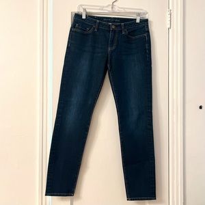 Banana Republic Dark Wash Straight Jeans